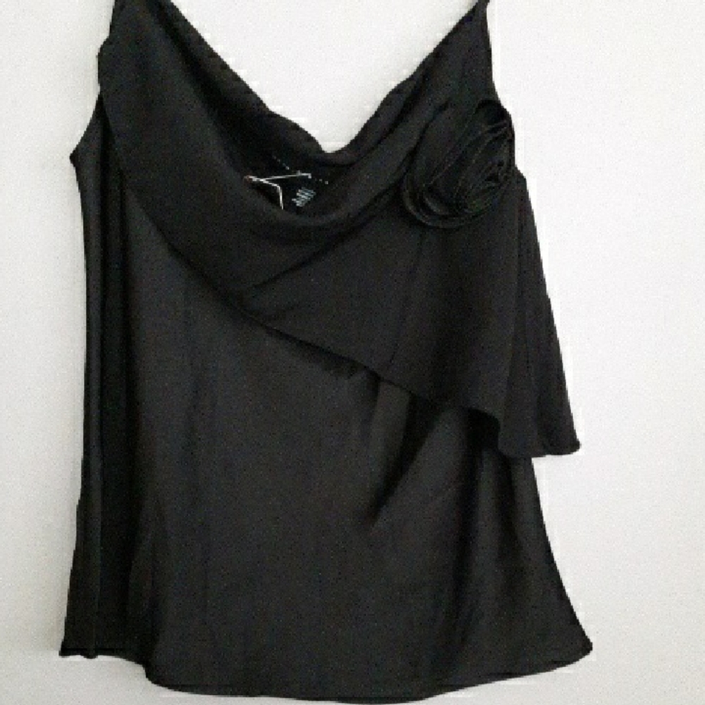 Know One Cares Elegant Black Women's Top